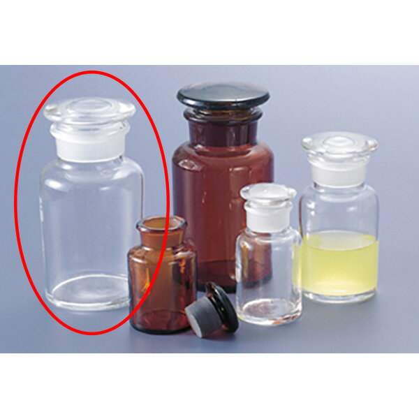 乐天商城 - 広口 試薬瓶 透明 500mL 共栓付