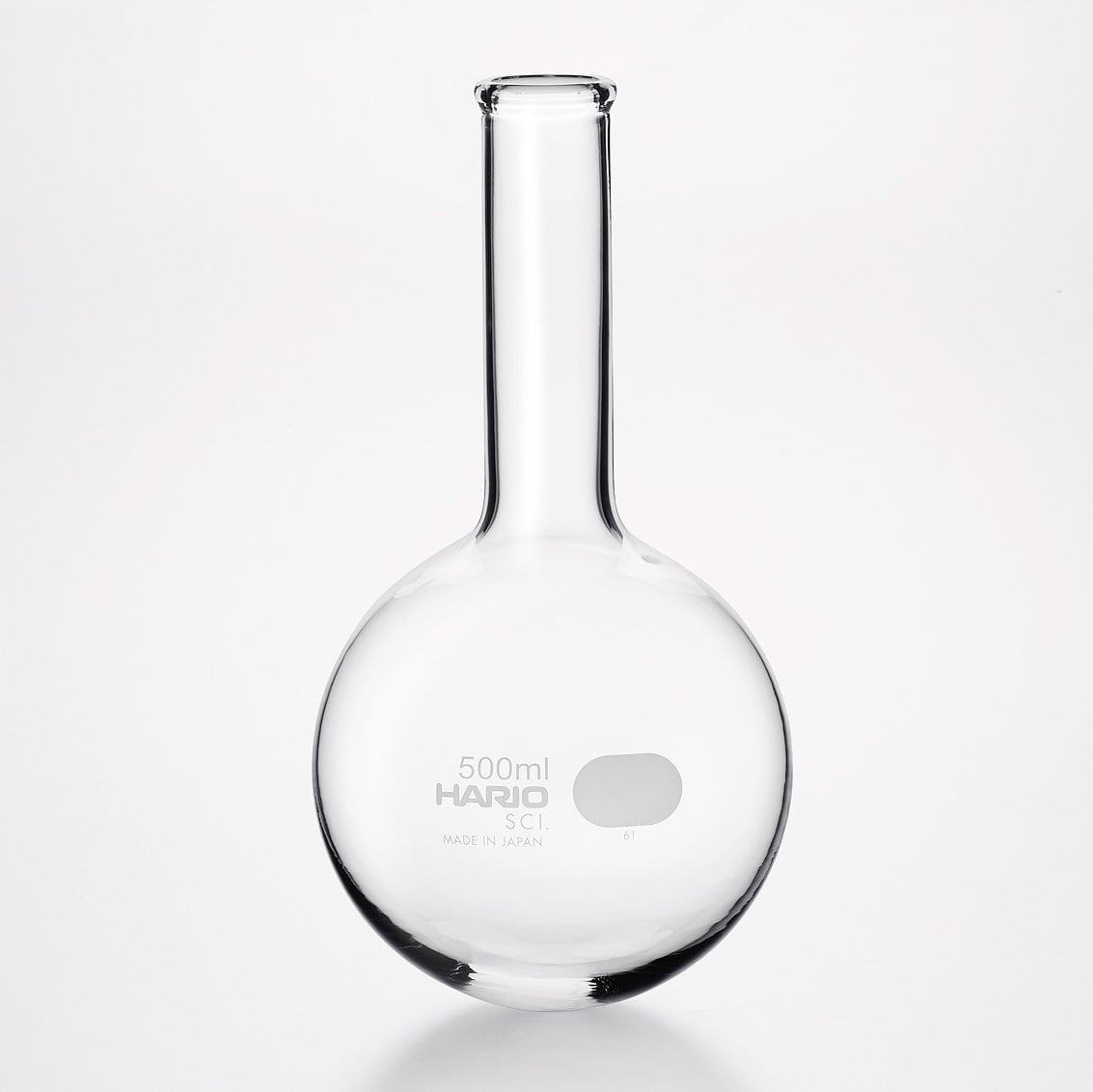 樂天商城 - 丸底 フラスコ 500ml HARIO ハリオサイエンス MF-500 SCI