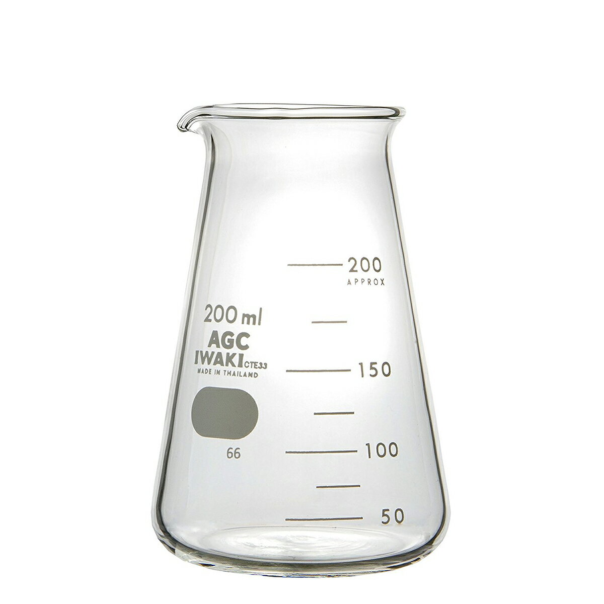 樂天商城 - コニカル ビーカー IWAKI 200mL