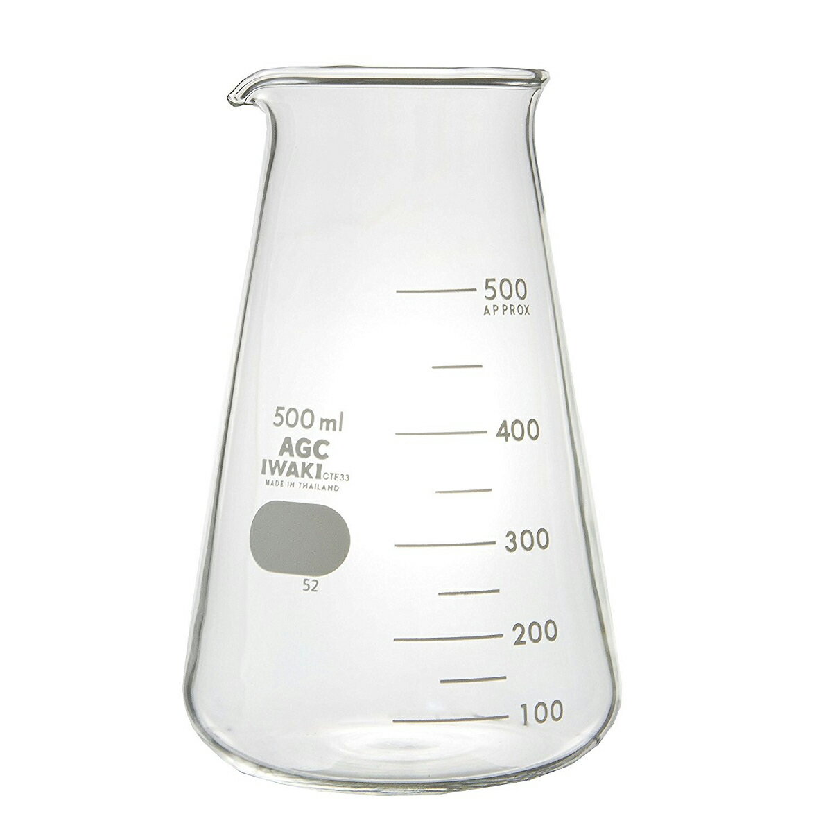 Rakuten - コニカル ビーカー IWAKI 500mL