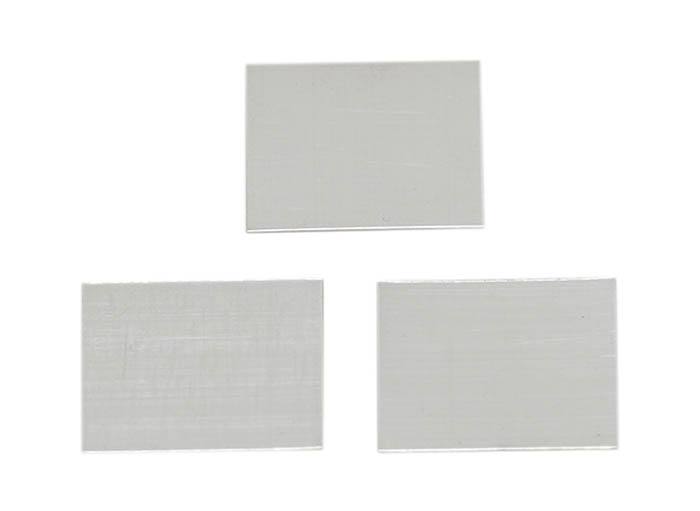 銀板 チップ 10x10mm 30枚組 厚み 0.1mm