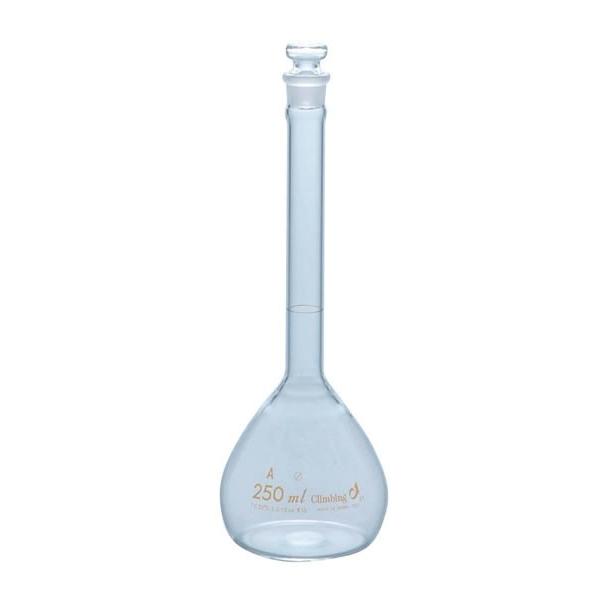 メスフラスコ ガラス栓付 透明 1000mL