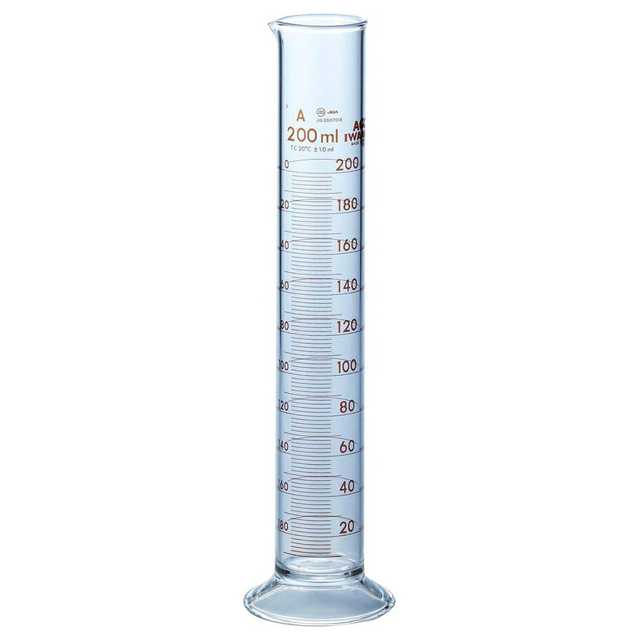 メスシリンダー IWAKI 250mL