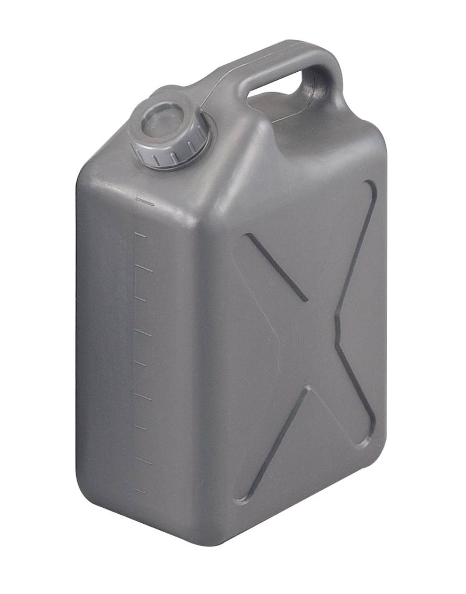 廃液 貯蔵瓶 5L 平角 グレー缶 FG-5