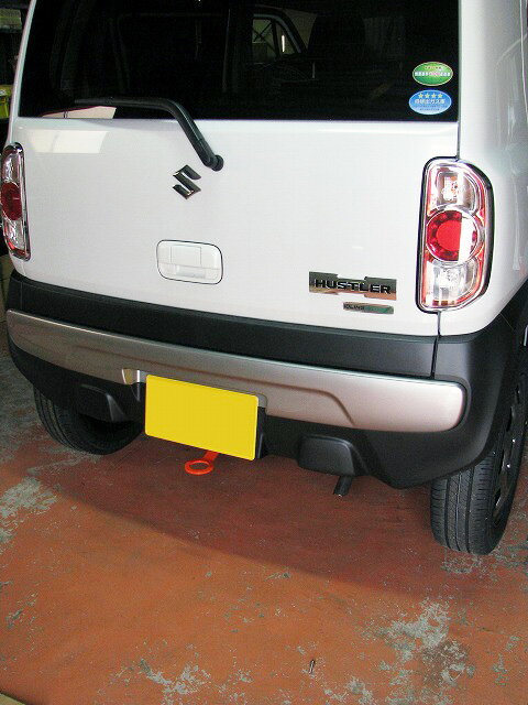 [牽引フック]MR31S,MR41S ハスラー_H26/1〜R2/1(リア)用レーシングフック(固定タイプ)