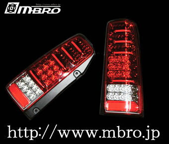 [MBRO]JB23W ジムニー(レッドレンズ)用LEDテールランプ