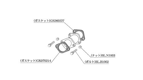 取付店への発送で送料無料 GANADOR ガナドール マフラー Vertex 4WD/SUV H29/5～ DBA-GT7 XV GVE-035BL (個人宅・沖縄離島は別途送料)