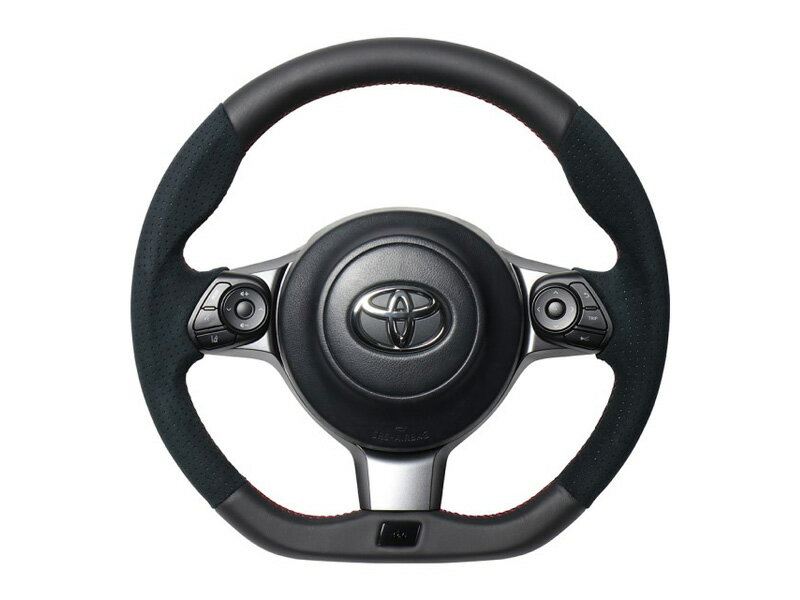 [REAL]10系 アクア_GR SPORT・17インチパッケージ(H29/11〜R3/7)用レアルステアリ...