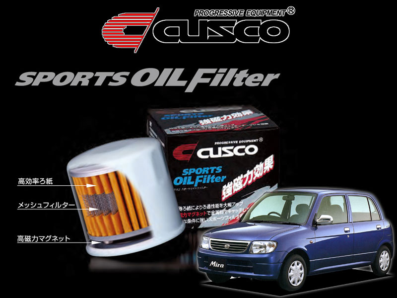 [CUSCO]L700S_L710S ミラ用スポーツオイルフィルター(エレメント)【00B 001 B】