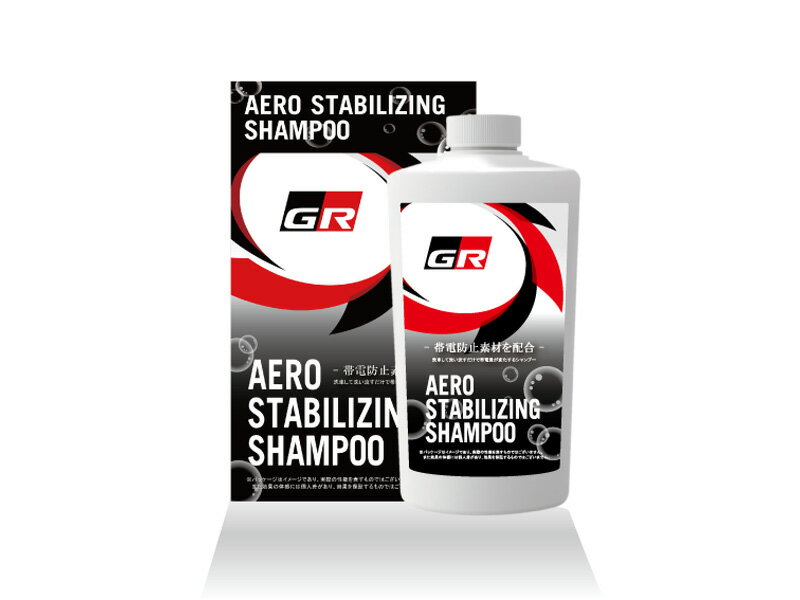[GR＆SARD]GRエアロスタビライジングシャンプー［500ml］帯電防止・撥水・光沢・手荒れ防止・除菌・泡立ち6種の効果