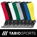 ▼SPEC 【種別】 ストッキング 【メーカー名】 タビオ(TABIO) 【カラー】 ホワイト(09) グレー(11) ブラック(12) レッド(42) イエロー(62) グリーン(72) ブルー(82) ネイビー(84) 【素材】 ポリエステル、ナイロン、ポリウレタン 【特徴】 従来のフットボールストッキングに、グリップ力・フィット感・サポート性を実現した新たなギア ・グリップ力の高い「ナノフロント(帝人社製)」を使用し、地面を踏み締めるときに足にちからが入りやすい構造。 ・土踏まずや足首を支える適度な着圧が足の負担軽減に貢献。 ・様々なサポート力＋耐久性を備えながら、自然な履き心地。靴下専門のメーカーが考案したからこそできた着用感。