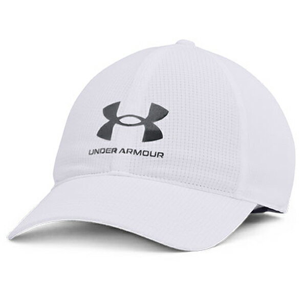 アンダーアーマー UNDER ARMOUR アイソチル アーマーベント アジャスタブル キャップ 接触冷感 ホワイト 1361528 熱中症対策 メンズ キャップ