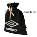 ▼SPEC 【種別】 ラッピング 【メーカー名】 アンブロ(umbro) 【カラー】 ブラック 【サイズ】 約60×45cm 【素材】 不織布 【特徴】 ・アンブロブランドロゴ付不織布素材のラッピング袋 ・ウェア、シューズ、ボールなどが入れられます。 商品によってはサイズが合わない場合もございます。 明細書が不要な場合は備考欄にご記入ください。 【wrapping】