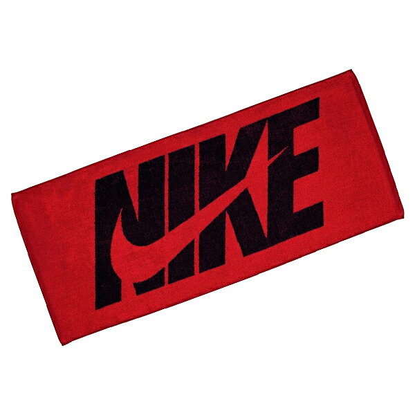 ▼SPEC 【種別】 アクセサリー 【メーカー名】 ナイキ(nike) 【カラー】 ブラック×ユニバーシティーレッド(068) 【サイズ】 35cm×80cm 【詳細】 肌触りの良いコットン100%タオル。 価格について：メーカー希望小売価格はメーカーサイトに基づいて掲載しています。メーカーサイトの該当ページ