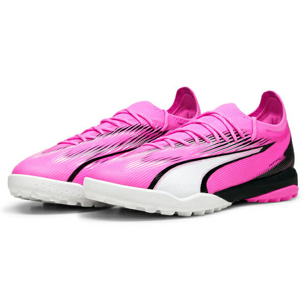 ▼SPEC 【種別】 トレーニングシューズ 【メーカー名】 プーマ(puma) 【カラー】 ポイズンピンク×プーマホワイト 【アッパー】 合成繊維、合成樹脂 【アウトソール】 ゴム底 【特徴】 軽量性と柔軟性を兼ね備えたアッパーを採用したターフコート用トップモデル