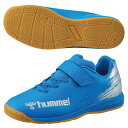 ▼SPEC 【種別】 ジュニア用フットサルシューズ 【メーカー名】 ヒュンメル(hummel) 【カラー】 サックス×シルバー 【アッパー】 人工皮革 【アウトソール】 ゴム底 【特徴】 こどもの足にとことんやさしい『プリアモーレ』 ・ジュニアの足に優しい面ファスナータイプのインドアシューズ。 ・痛くなりにくいワイド設計。 ・衝撃を吸収する肉厚ミッドソール。 ・走りやすい柔軟なアウトソールが特徴。