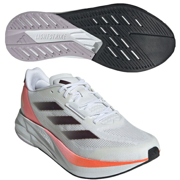 アディダス adidas ADIZERO アディゼロ DURAMO SPEED M ホワイト if1205 ランニングシューズ メンズ
