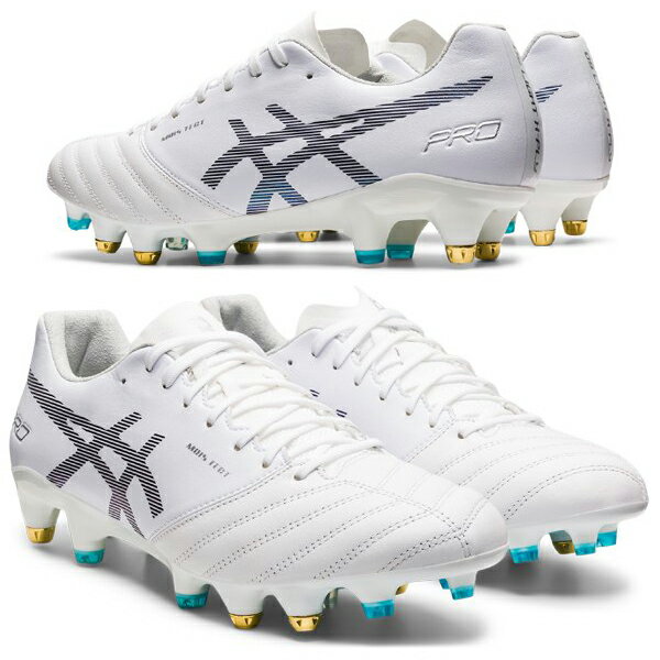 DSライト X-FLY PRO ST 【アシックス asics】 サッカースパイク サッカーシューズ 取替式 ホワイト 1101A026-100