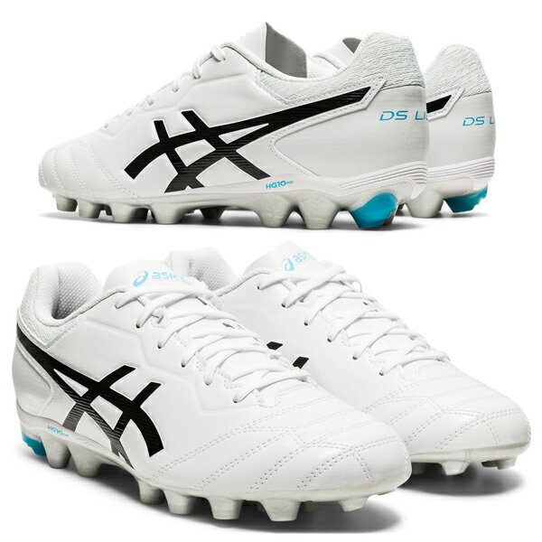 DS LIGHT JR GS 【asics アシックス】 ジュニアサッカースパイク サッカーシューズ dsライトjr ホワイト 1104A019-102