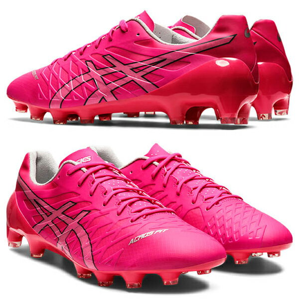 DS LIGHT ACROS ピンク【asics アシックス】 サッカースパイク サッカーシューズ dsライト アクロス 1101A017-700