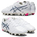 DS LIGHT JR GS 【asics アシックス】 ジュニアサッカースパイク サッカーシューズ dsライトjr ホワイト 1104A046-101