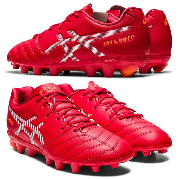 【予約商品 8月26日発売予定】DS LIGHT JR GS 【asics アシックス】 ジュニアサッカースパイク サッカーシューズ dsライトjr レッド 1104A046-600