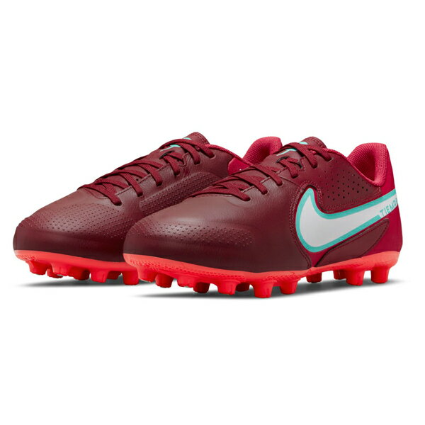 ジュニア レジェンド 9 アカデミー HG 【NIKE ナイキ】 ジュニアサッカースパイク サッカーシューズ レッド DB0445-616