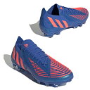 プレデター エッジ.1 L AG ブルー 【adidas アディダス】 サッカースパイク サッカーシューズ GZ2873