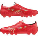 ▼SPEC 【種別】 サッカースパイク 【メーカー名】 ミズノ(mizuno) 【割引率】 --%OFF 【カラー】 フェアリーコーラル×ボルト 【アッパー】 合成繊維(エンジニアードフィットウーブン) 【アウトソール】 合成底　ウイズ:2E相当(モレリアNEO3と同じラスト) 【詳細】 シリーズ最軽量！KaRVO RS™(高反発中底)による屈曲反発性に優れた日本製トップモデル！ ・アッパーは5層構造で、スウェード・スポンジ・フレーム・ウーブン素材などを組み合わせることにより、優れた軽量・柔軟・素足感覚を実現。 ・スタッド配置はモレリアシリーズを参考にしつつ、より縦へのスピードやクイックを追求しトライアングルスタッドを採用。 ・ZEROGLIDEαメッシュをタング・インソール・履き口に採用し、プレー中のシューズ内でのズレを抑制しフィット感も向上。 ・ミズノエナジーフォームを踵部分に採用することでクッション性が向上。 ・中底にKaRVO RS™を採用し、エネルギーロスを小さくすることでスプリントに貢献。 【mizunoalpha】【moresta】 価格について：メーカー希望小売価格はメーカー商品タグに基づいて掲載しています。メーカー商品タグの該当ページ