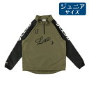 ルースイソンブラ LUZeSOMBRA ジュニア HALFZIP PISTE TOP カーキ×ブラック l2242105