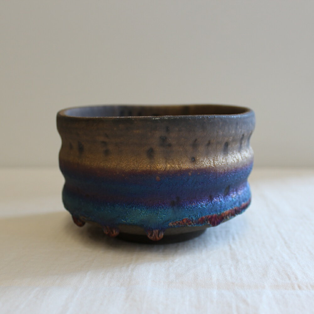 【個別販売品】抹茶椀 満月 美濃焼 一点もの 角山製陶所