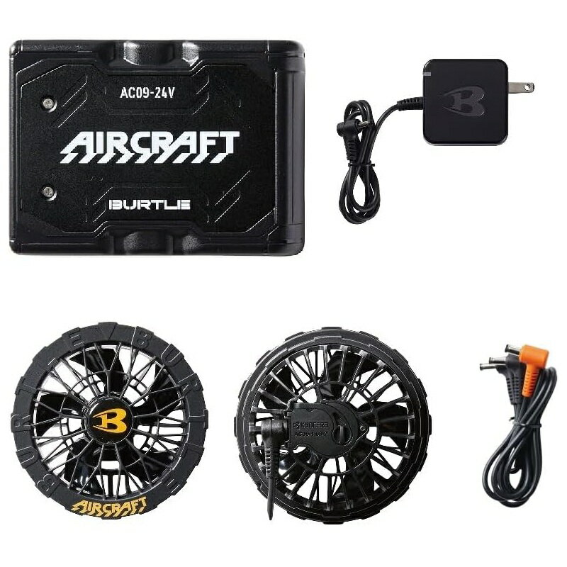 �С��ȥ� BURTLE aircraft(����������ե�) ������।����Хåƥ꡼ AC09�ܥե����˥å� AC09-1 ���å�(�֥�å�/�ޥåȥ֥�å�)