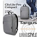 【100カ国 累計3億個達成】Targus PCキャリングケースバックパック『CityLite Pro Compact Convertible Backpack』 15.6インチノートPC対応 TSB937GL