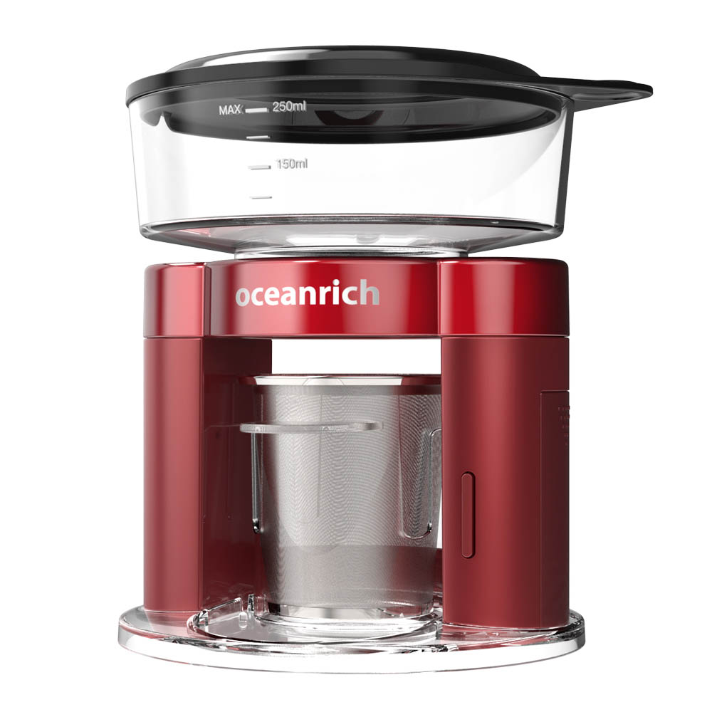 楽天市場】コーヒーメーカー ステンレス（カラーレッド）（コーヒー