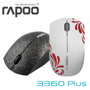 Rapoo 3360Plus 2.4GHz 光学式 ワイヤレスマウス