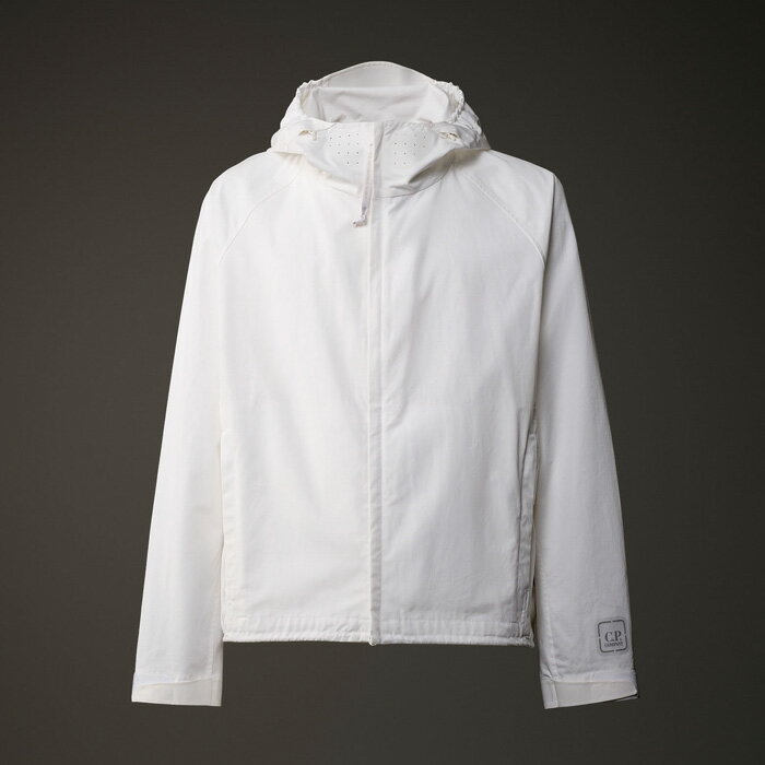 C.P.COMPANY シーピーカンパニー 16CLOW009A Metropolis Series HyST Hooded Jacket WHITE スタンドカラー ジャケット アウター Metropolis Series レギュラーフィット ジャンパー メンズ 2024年春夏 送料無料