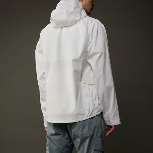C.P.COMPANY シーピーカンパニー 16CLOW009A Metropolis Series HyST Hooded Jacket WHITE スタンドカラー ジャケット アウター Metropolis Series レギュラーフィット ジャンパー メンズ 2024年春夏 送料無料