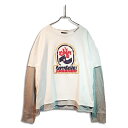 DSQUARED2 ディースクエアード S74GD1421 Washed And Destroyed Invicta Long Sleeved T-Shirt ...