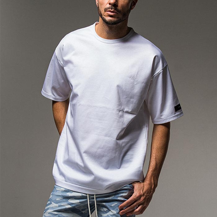 RESOUND CLOTHING リサウンドクロージング RC31-T-007 Finest BASIC LOOSE T ベーシックルーズTシャツ WHITE リサウンド オーガニックコットン 無地 半袖 メンズ 2024年春夏 送料無料