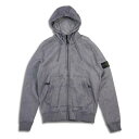 20 OFF STONE ISLAND ストーンアイランド 731562190 Dust Treated Popover Hoody ネイビー ジップパーカー フーディー ジップアップ ダスト加工 送料無料 返品 交換不可