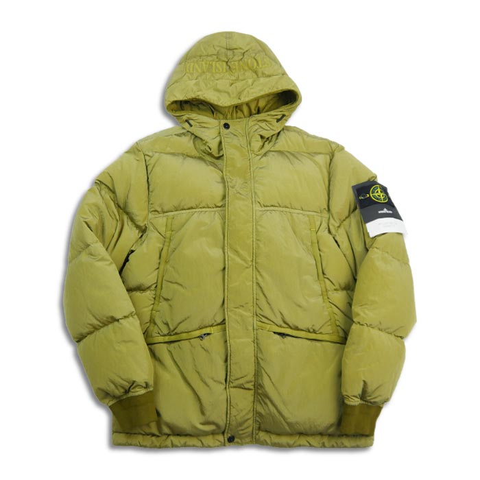 20 OFF STONE ISLAND ストーンアイランド 751544508 NYLON METAL DOWNオリーブ メンズ アウター ダウン ダウンジャケット コンパスロゴ ナイロン 撥水 送料無料 返品 交換不可