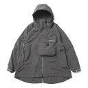 COMFY OUTDOOR GARMENT RtB[AEghAK[g CMF2301-J11C CMF OVER PONCHO CHARCOAL I[o[|` Y AE^[ iCWPbg AEghA bviC 2023Nt 