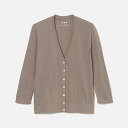 three dots スリードッツ KD7003Y Jersey colette cropped cardigan ジャージー コレット クロップドカーディガン...