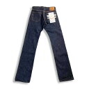 桃太郎ジーンズ × UNIQUE JEAN STORE コラボデニム Corpokkur コロポックル 0201UJS 桃太郎JEANS 数量限定 別注 限定 コラボデニム スリム ストレート 15.7oz チェーンステッチ 裾上げ無料 送料無料