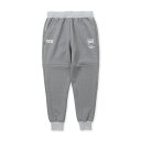 SY32 by SWEET YEARS スウィートイヤーズ 13511 DOUBLE KNIT EMBOSS CAMO SHIELD LOGO PANTS 切替デザイン パンツ グレー ダンボールニットロングパンツ メンズ 2023年秋冬 送料無料(4)