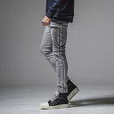 RESOUND CLOTHING リサウンドクロージング BASIC-ST-008 Blind LINE PT GREYSILVER ブラインドラインパンツ ス...