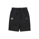 SY32 by SWEET YEARS XEB[gC[Y 14117 DOUBLE KNIT EMBROIDERY LOGO SHORT PANTS V[gpc ubN SY32 _{[jbgV[gpc n[tpc Y 2024Nt 