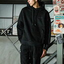 RESOUND CLOTHING TEhN[WO RC31-C-006 VINTEAGE loose hoodie xlߗуBe[W[Yp[J[ BKCLASH Y TEh _[WH t[fB[ 2024Nt 