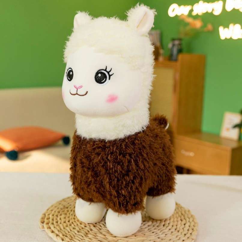 800円OFFクーポン 抱き枕 アルパカ ぬいぐるみ ロングスロー枕 動物の枕 羊 子羊縫い包み 柔らかい 多機能 横向き寝 添い寝 癒しギフト 昼寝まくら プレゼント ふわふわ もこもこ ポリエステル PP綿 多用途 お店 自宅の装飾 アニマル枕 LKSDN