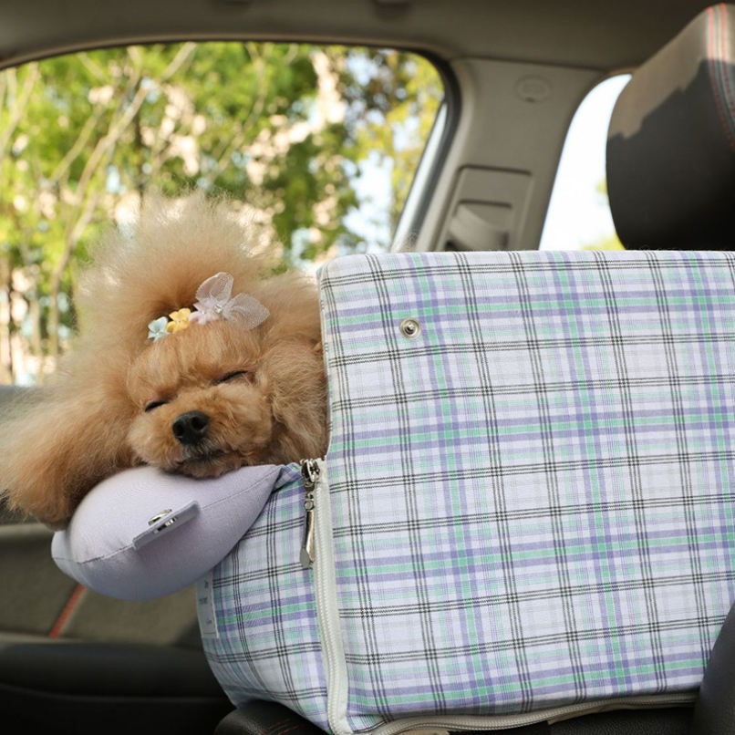 ペットソファー 犬 車 ドライブ ボックス 小型犬 中型犬 犬 ドライブボックス ドライブベッド おしゃれ かわいい 夏 車用ペットシート アームレス 滑り止め カー用品 ペットキャリー バッグ ペットベッド 旅行 お出かけ LKSDN